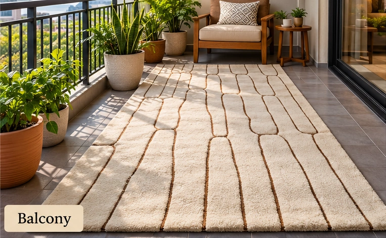 Ivory carpet