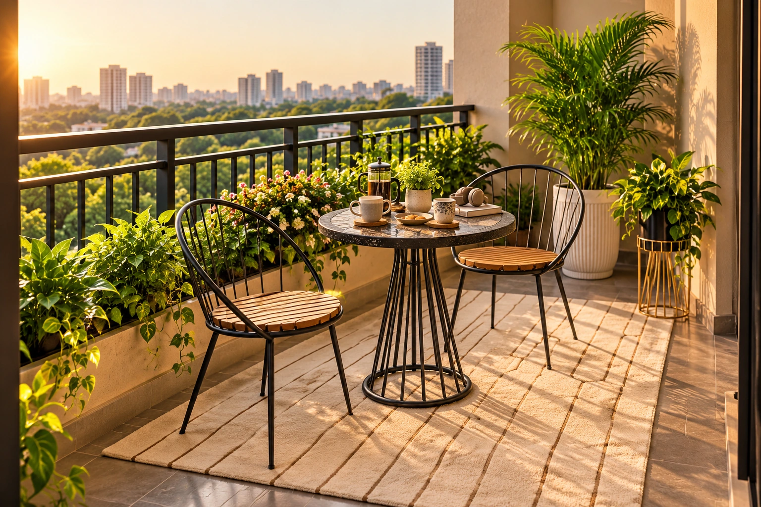 Selected Chai Club balcony style